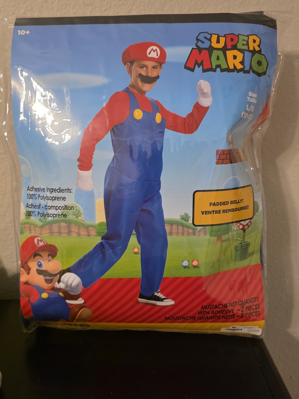 Nintendo Kids Red & Blue Classic Costume - Official Style